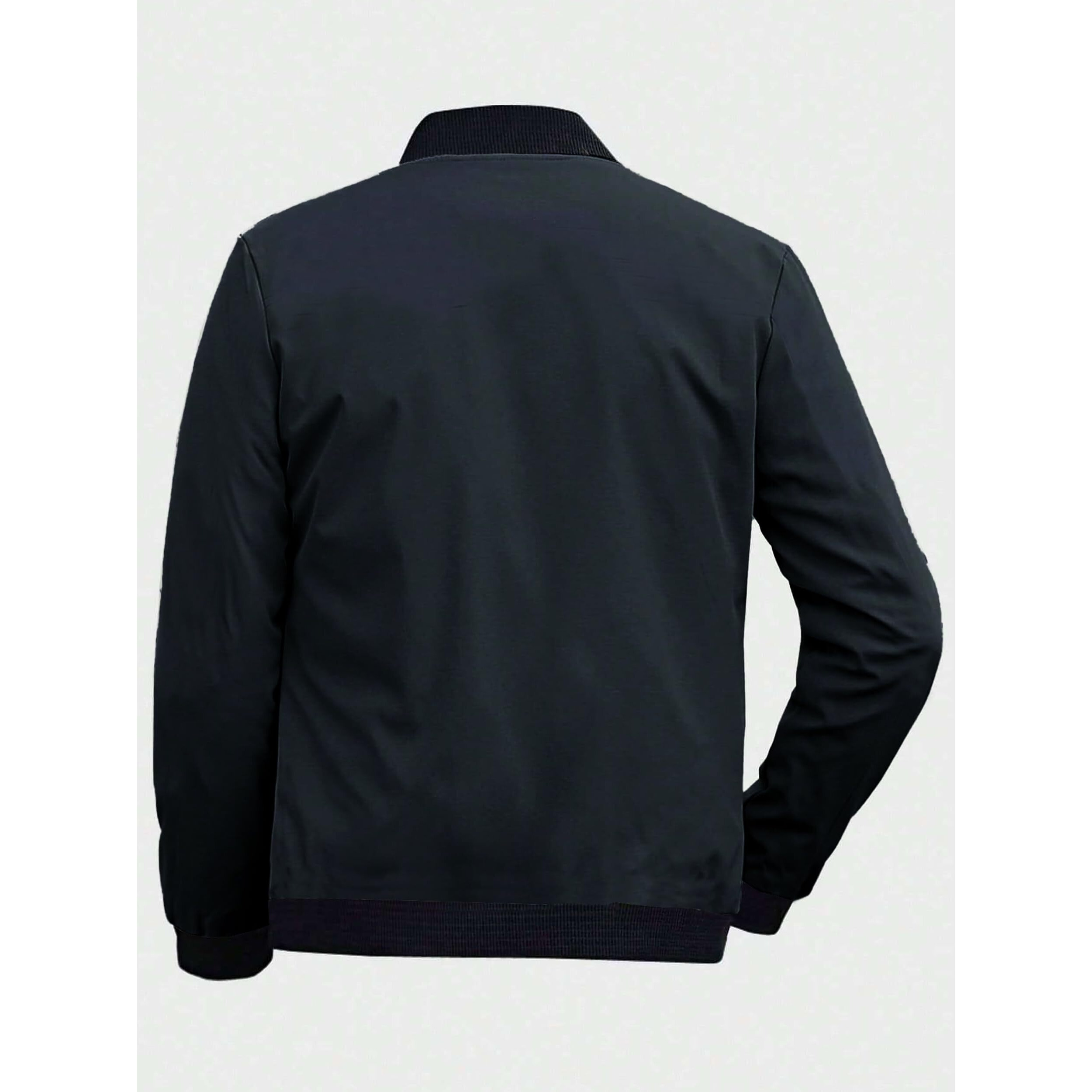 Noble Monk Bomber Jacket For Men | Mens Quilted Standard Length Jacket | Full Sleeve Mens Jacket