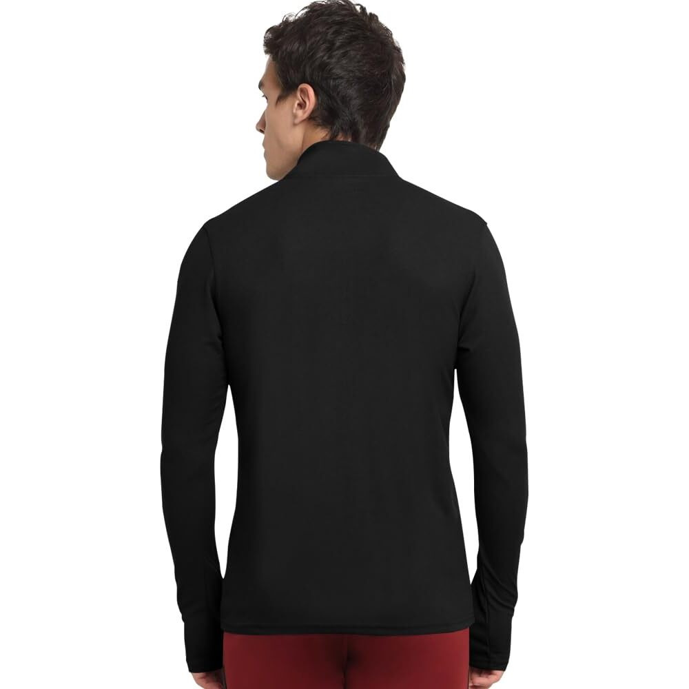 Eyebogler Men Polo Neck Graphic Printed Full Sleeve Regular Fir T-Shirt Black