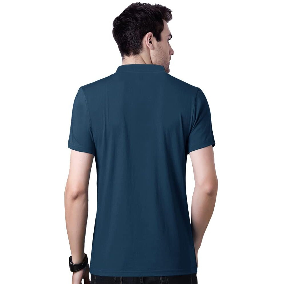 Eyebogler Mens Cotton Regular Fit T-Shirt Grey