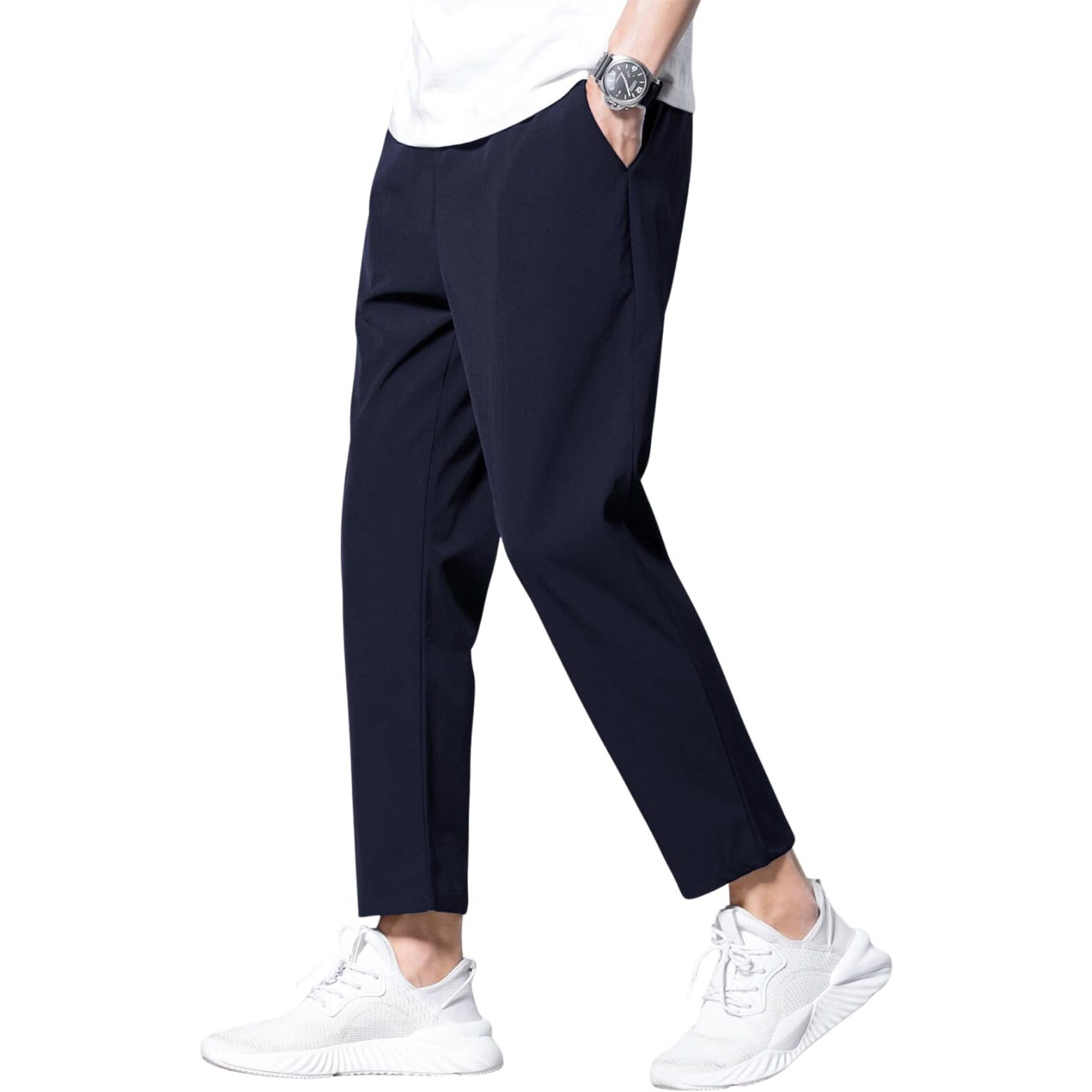 Greciilooks Men's Loose Mid Rise Track Pant | Trouser Pant | Sports | Stylish Blue