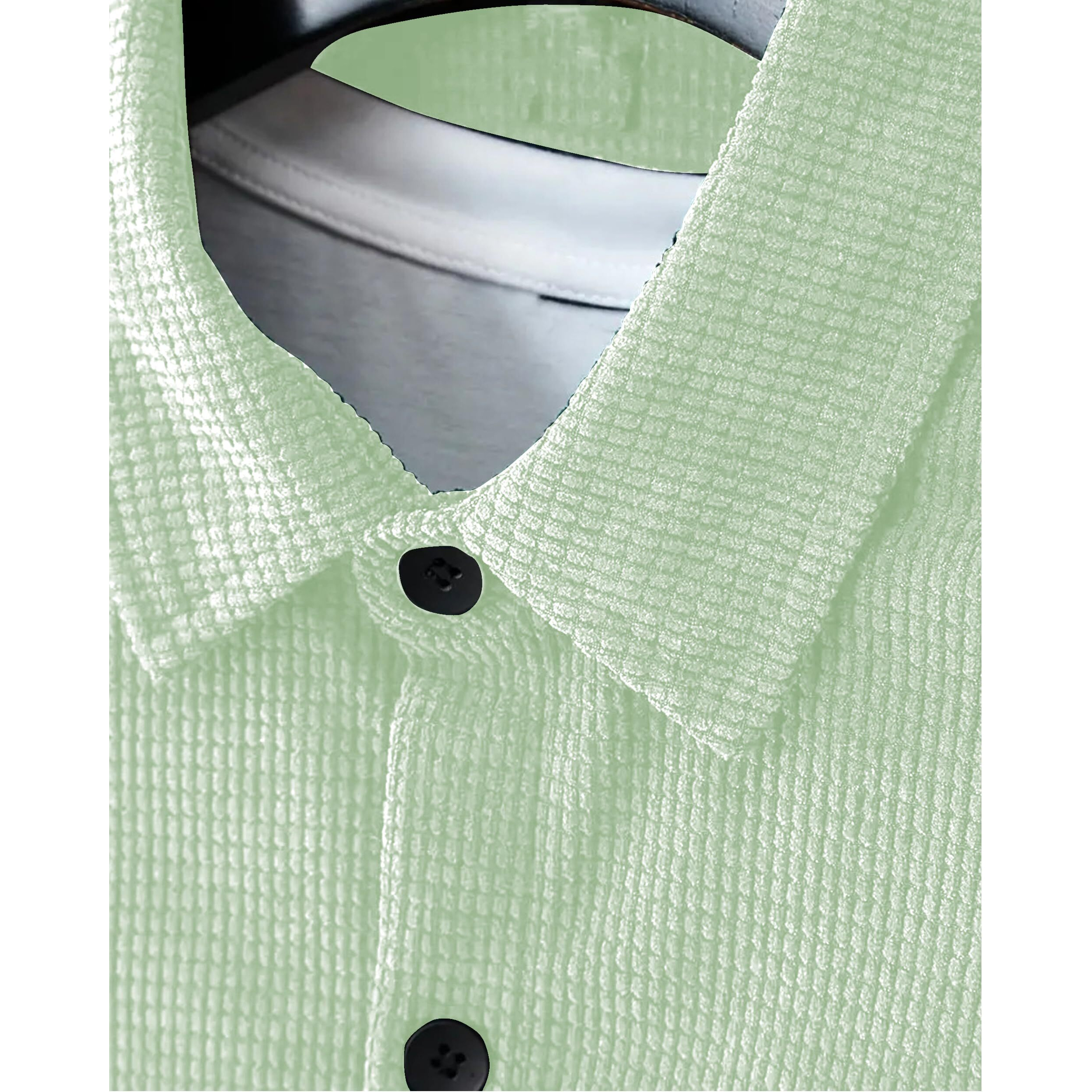 I Enterprise Men's & Boy's Shirts  Stylish Formal, Casual Fabric, Slim Fit & Regular Fit || Trendy Colors & Designs (Ds1_Sr101-L) Green