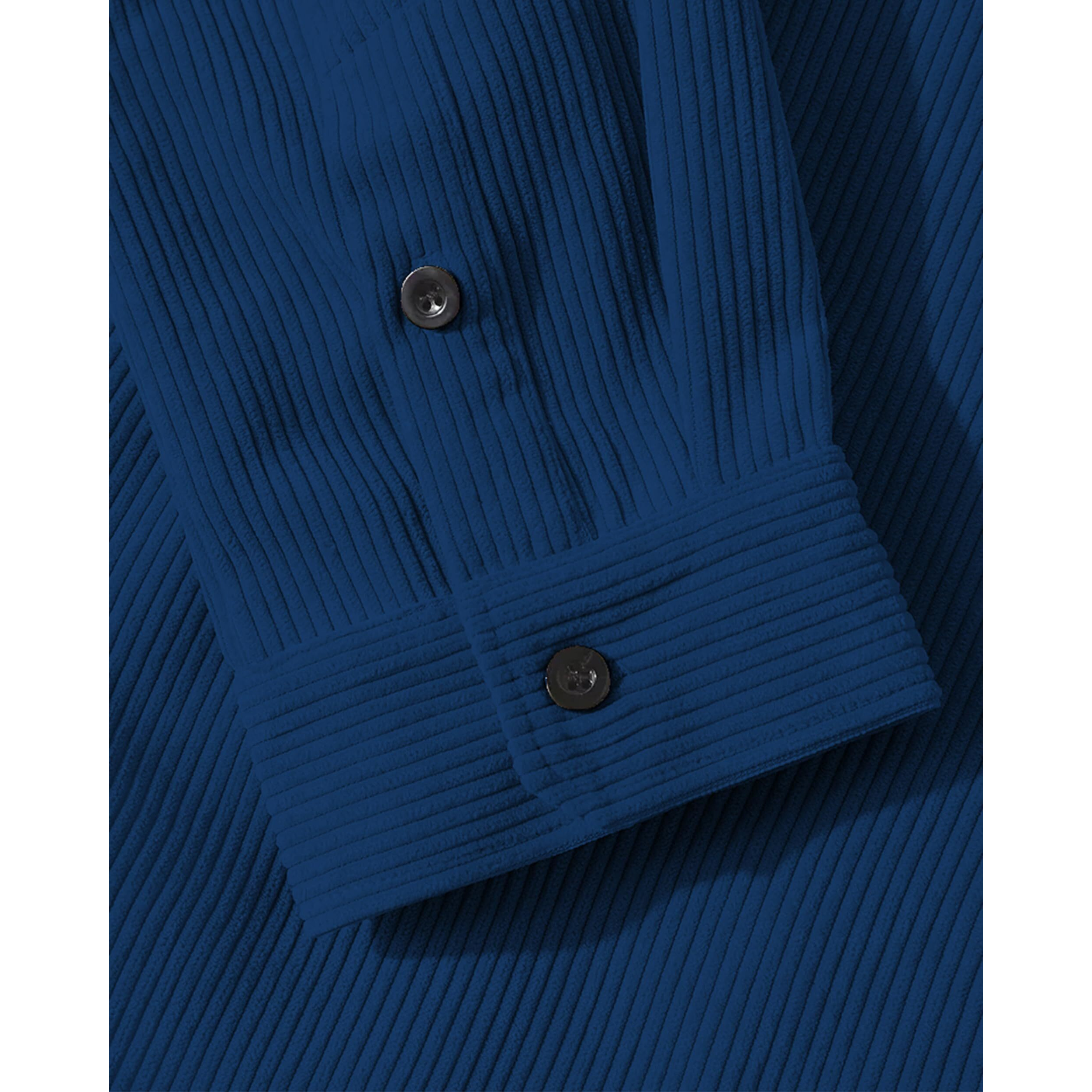 I Enterprise Men's & Boy's Shirts  Stylish Formal, Casual Fabric, Slim Fit & Regular Fit || Trendy Colors & Designs (Ds1_Sr28-Xl) Blue