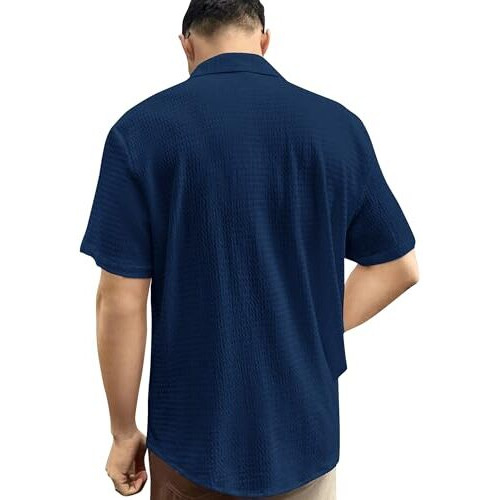 I Enterprise Men's & Boy's Shirts  Stylish Formal, Casual Fabric, Slim Fit & Regular Fit || Trendy Colors & Designs (Ds1_Sr103-Xl) Blue