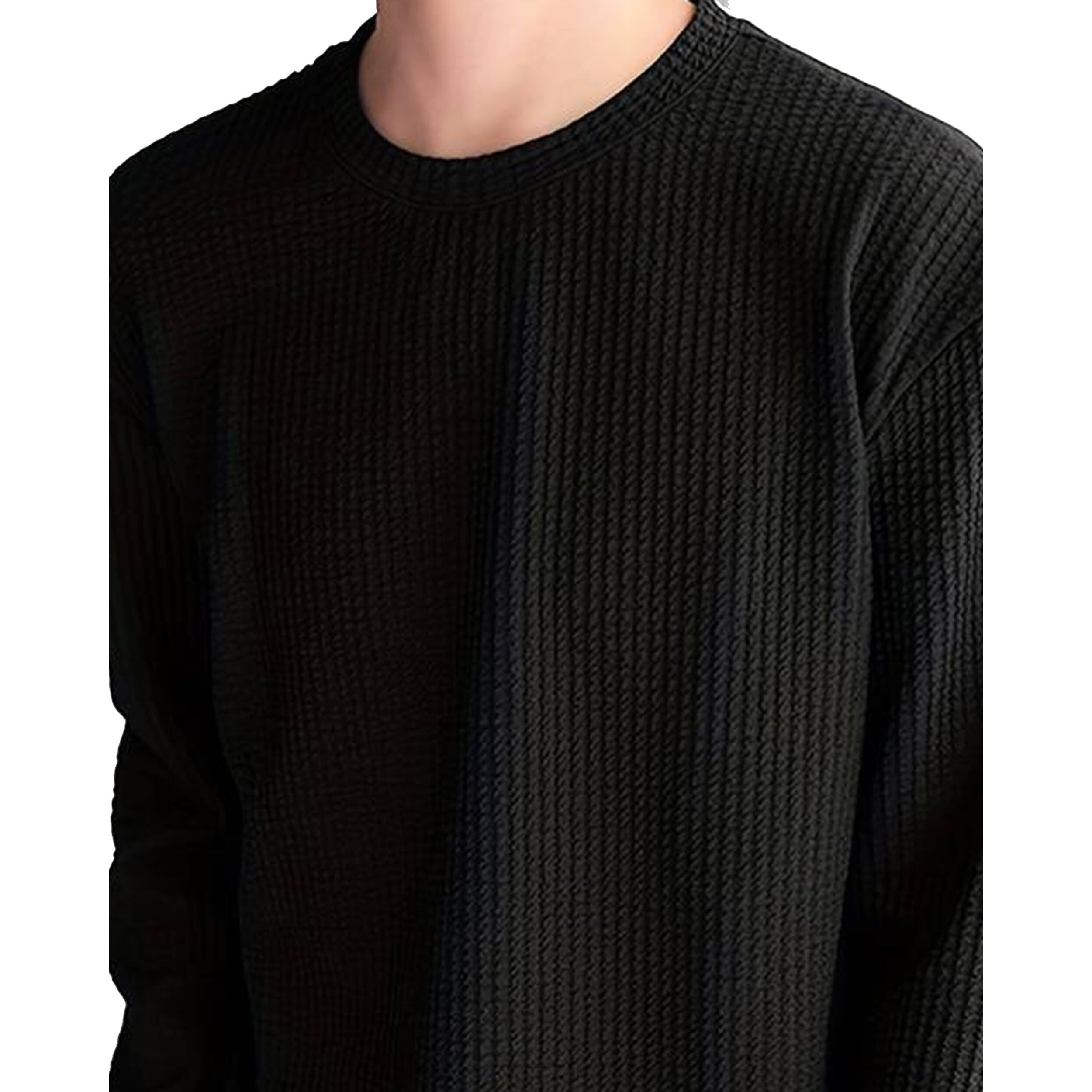 I Enterprise Men's & Boy's Full Sleeve T-Shirts, Trendy Designs, And Comfortable Fit || Casual, Sports, And Everyday Wear || Soft & Durable Fabric (Ds1_Sr93-Xl) Black