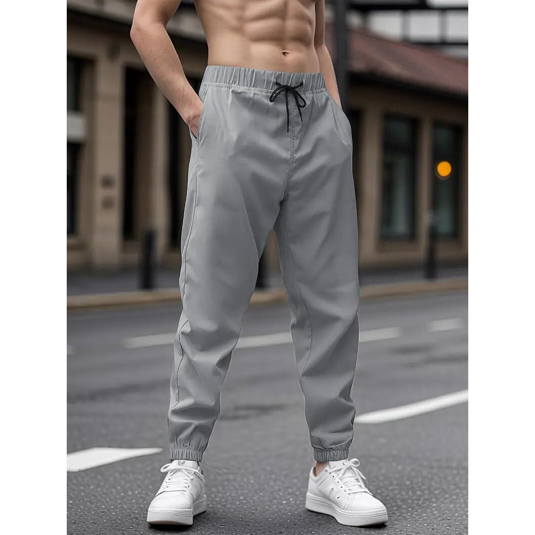 Indoprimo Men Cargo || Men Cargo Pants || Men Cargo Pants Cotton || Cargos For Men || Men Cargo Trouser || Trouser For Men - Dubai (In, Alpha, Xl, Grey)