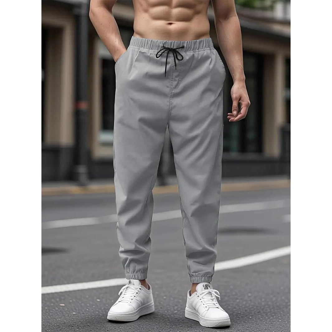 Indoprimo Men Cargo || Men Cargo Pants || Men Cargo Pants Cotton || Cargos For Men || Men Cargo Trouser || Trouser For Men - Dubai (In, Alpha, Xl, Grey)