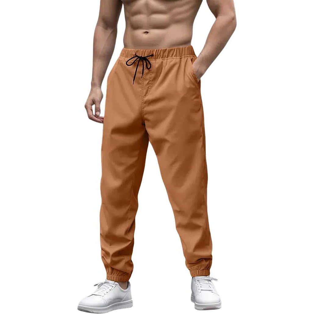 Indoprimo Men Cargo || Men Cargo Pants || Men Cargo Pants Cotton || Cargos For Men || Men Cargo Trouser || Trouser For Men - Dubai (In, Alpha, Xl, Brown)