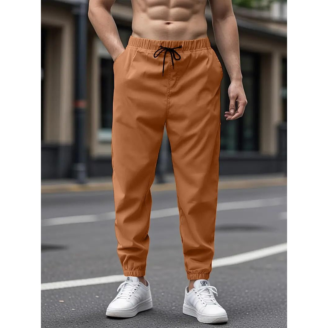 Indoprimo Men Cargo || Men Cargo Pants || Men Cargo Pants Cotton || Cargos For Men || Men Cargo Trouser || Trouser For Men - Dubai (In, Alpha, Xl, Brown)