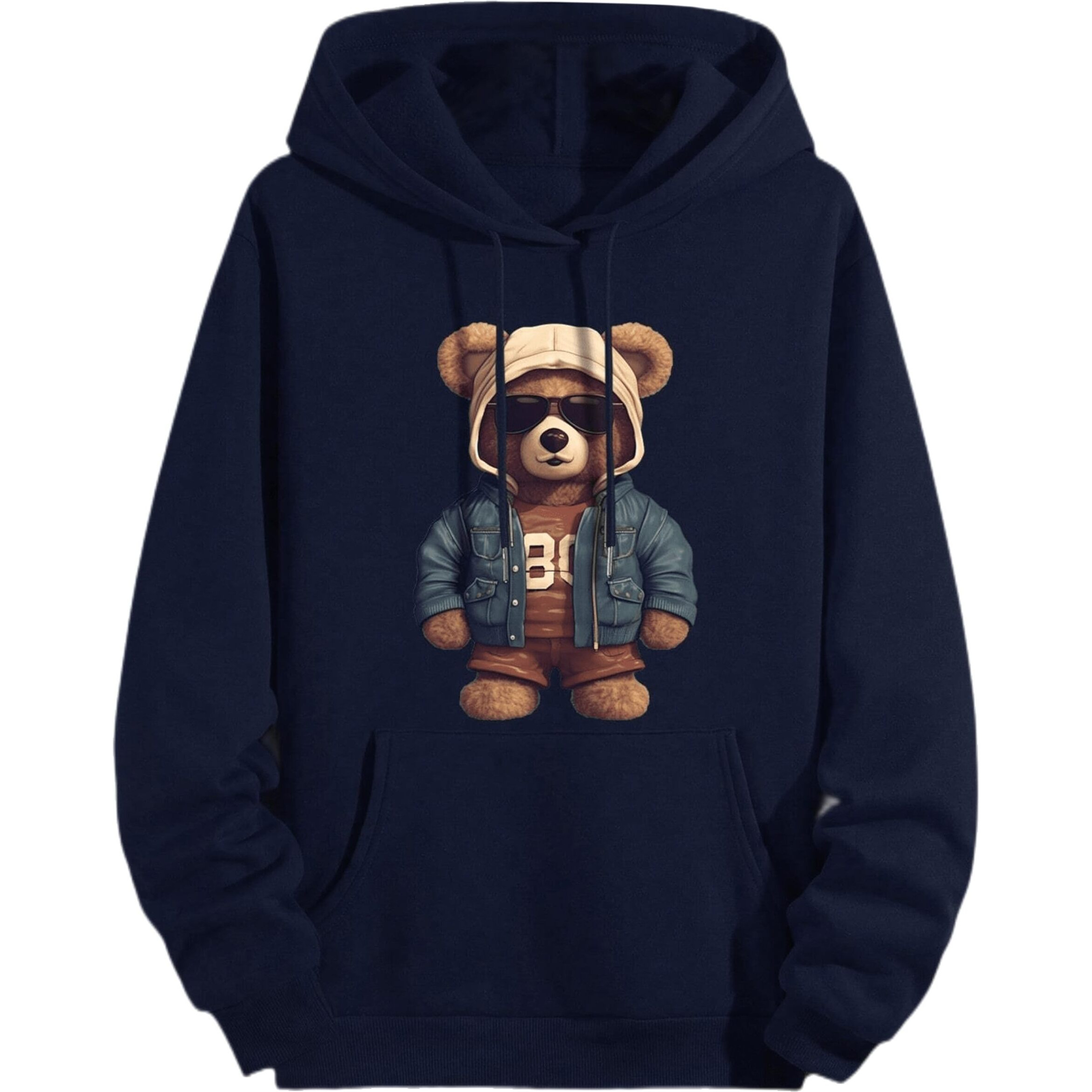 Indoprimo Hoodies || Sweatshirt For Unisex || Unisex Hoodie || Hooded Sweatshirts (In, Alpha, M, Regular, Navy)