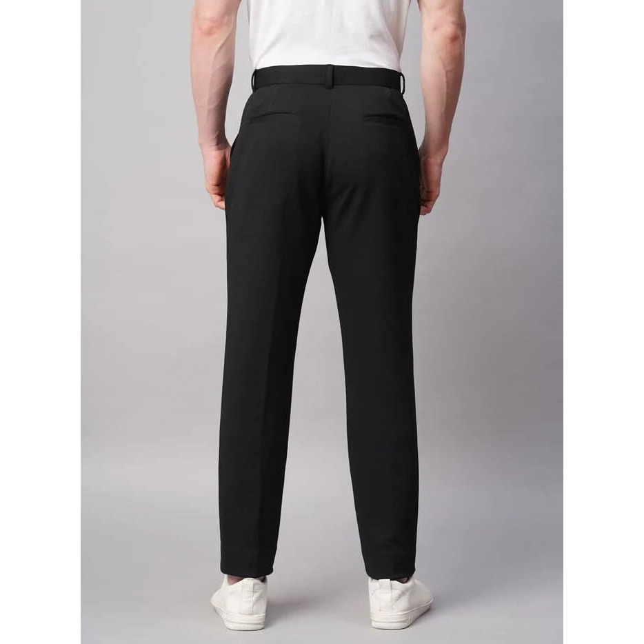 Dhruvi Trendz Men's Regular Fit Track Pants (Dt-Tp-1002_Black_S)