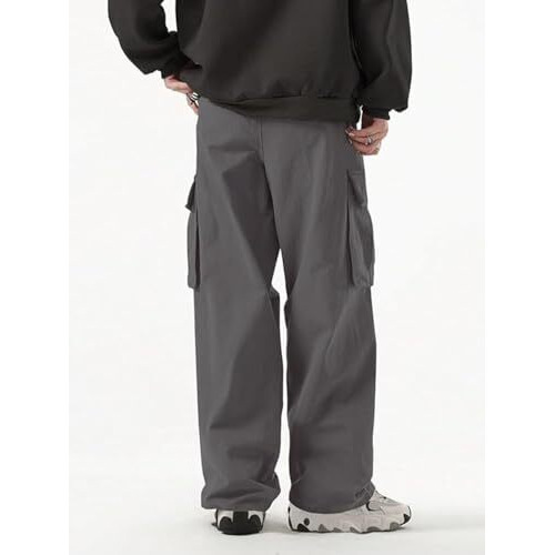 Dhruvi Trendz Men's Regular Fit Trousers (Dt-Tp-1053_Grey_2Xl)