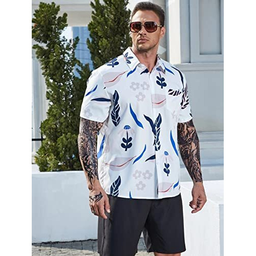 Dhruvi Trendz Men's Reguler Fit Shirt (Dt-Ms-6070_Multicolour Xs)