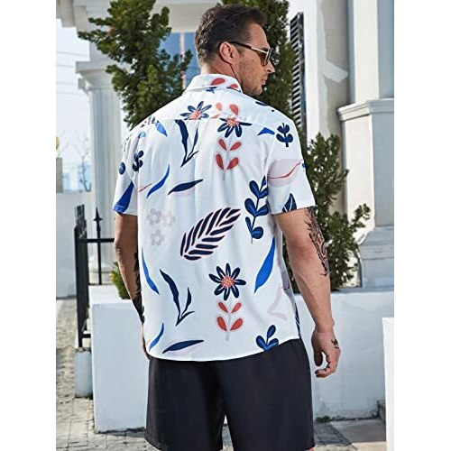 Dhruvi Trendz Men Rayon Reguler Fit Shirt (Dt-Ms-6070_Multicolour S)