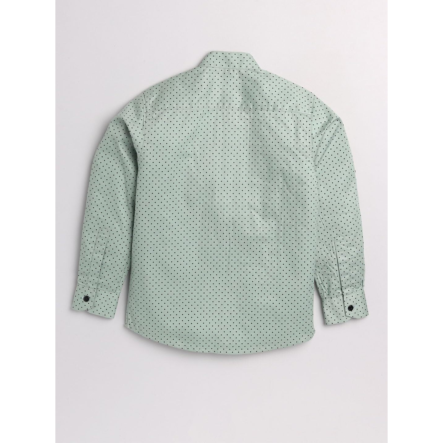 Jbn Creation Boy's Regular Fit Shirt (Jbnbsh009Gn_22_Sea Green