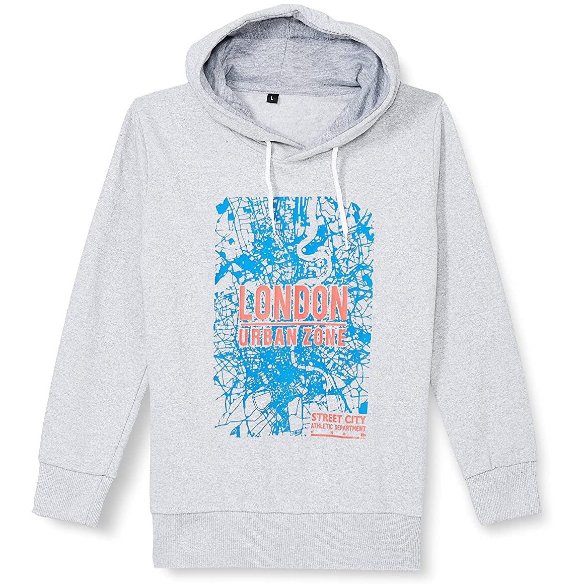 T2F Boy's Cotton Hooded Neck Sweat Shirt (Bys-Ss-04_Multicolor_7-8 Years_Grey_7 Years-8 Years)