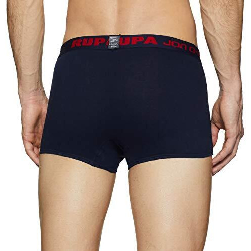 Rupa Jon Men's Cotton Trunks (Pack Of 3)(8903978687988_Jn Obama_100_Navy,Sky,Coffee_Xxl)