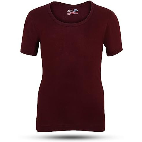 Rupa Jon Half Sleeves Vest For Boys | 100% Cotton Fabric | Round Neck | Pack Of 5 Assorted