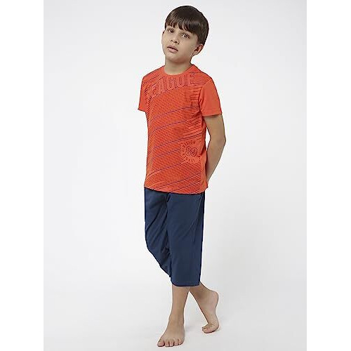 Sweet Dreams Boys Printed Capri Set