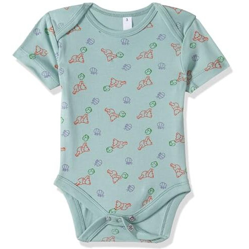T2F Baby Girl And Baby Boys Rompers Bodysuits (Pack Of 5)(Baby-Romp-02_Multicolor 2_0-3M)
