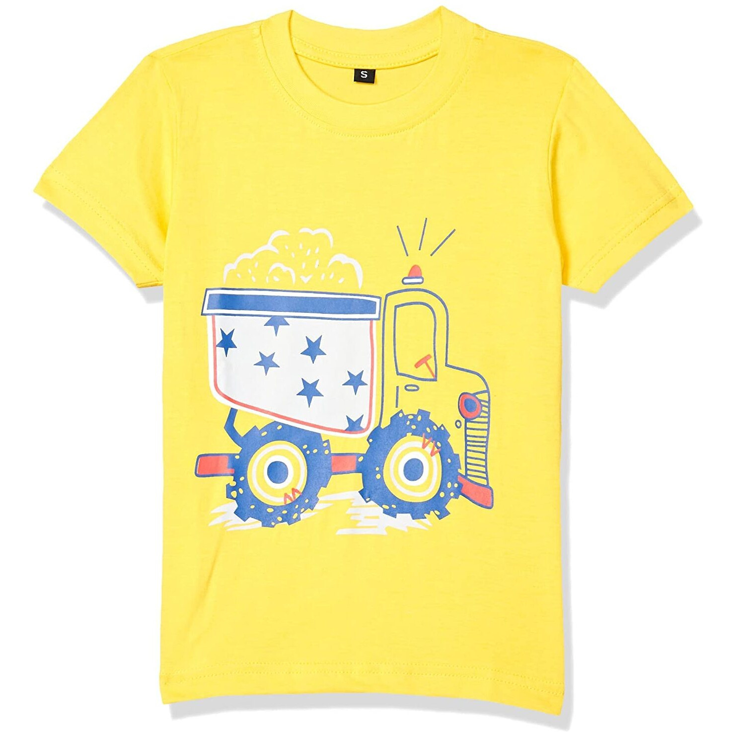 T2F Boy's T-Shirt (Bys-Tsrt-Sld-01_Combo 7_11-12 Years_Multicolour_11 Years-12 Years)