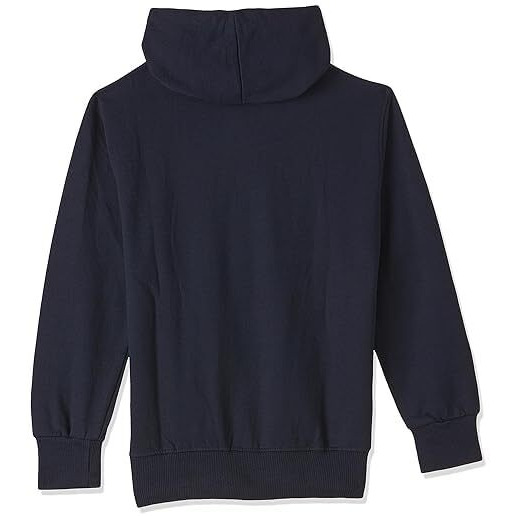 T2F Boy's Cotton Neck Hooded Sweatshirt (Bys-Ss-Po3-01_Red+Navy+Royal Blue_13 Years-14 Years)