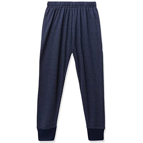 Rupa Jon Winter Thermal Bottom For Kids Unisex | Regular & Snug Fit Winter Inner Thermal Trousers | Premium Innerwear Thermal Pants | Outer Elastic For Tagless Comfort | Pack Of 1 Blue