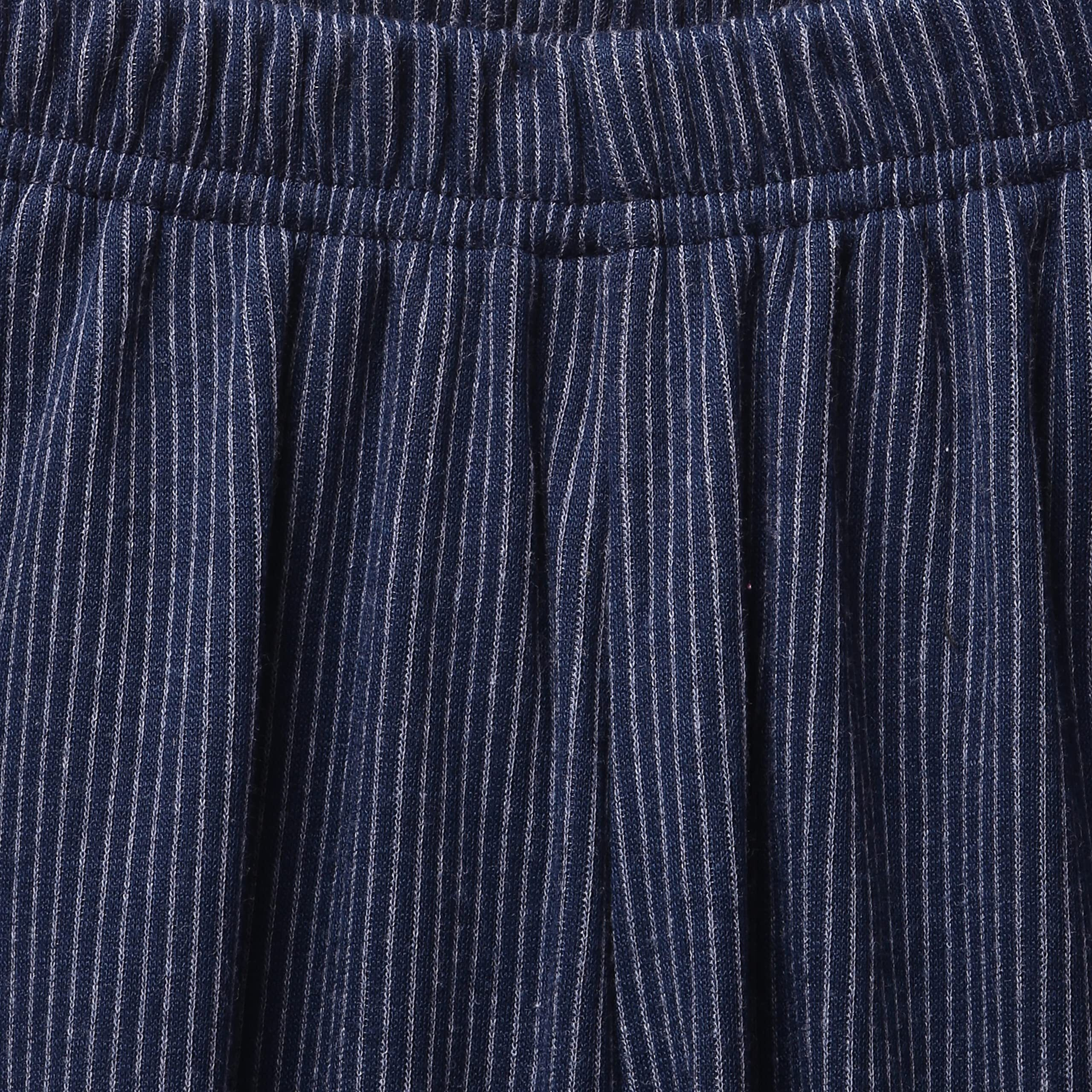 Rupa Jon Winter Thermal Bottom For Kids Unisex | Regular & Snug Fit Winter Inner Thermal Trousers | Premium Innerwear Thermal Pants | Outer Elastic For Tagless Comfort | Pack Of 1 Blue