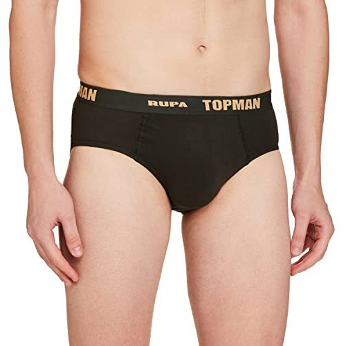 Rupa Men Modern Briefs (Pack Of 2), Assorted, 80 Cm