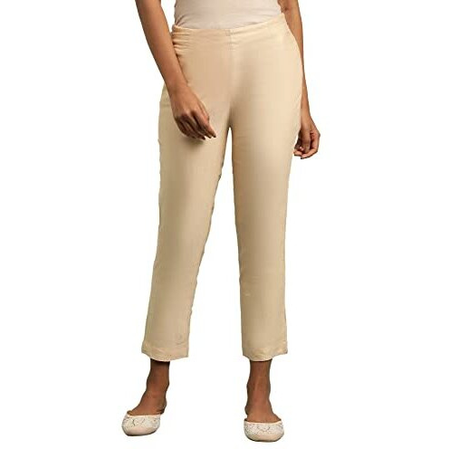 Folksong Strechable Slim Pants For Women | Trousers For Women | W For Woman