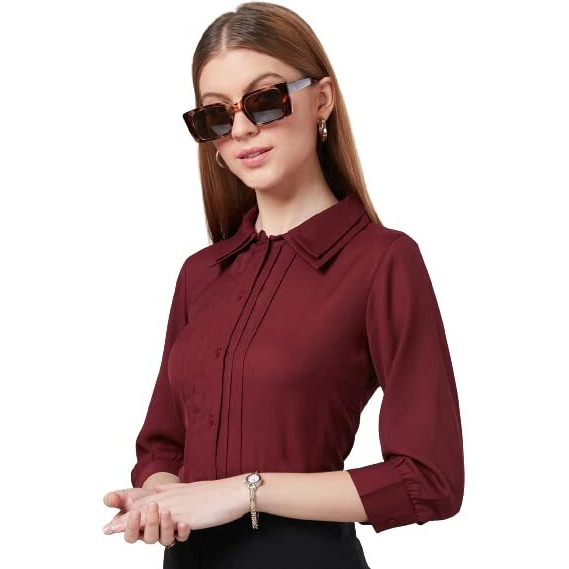 Style Quotient Women Smart Formal Shirt