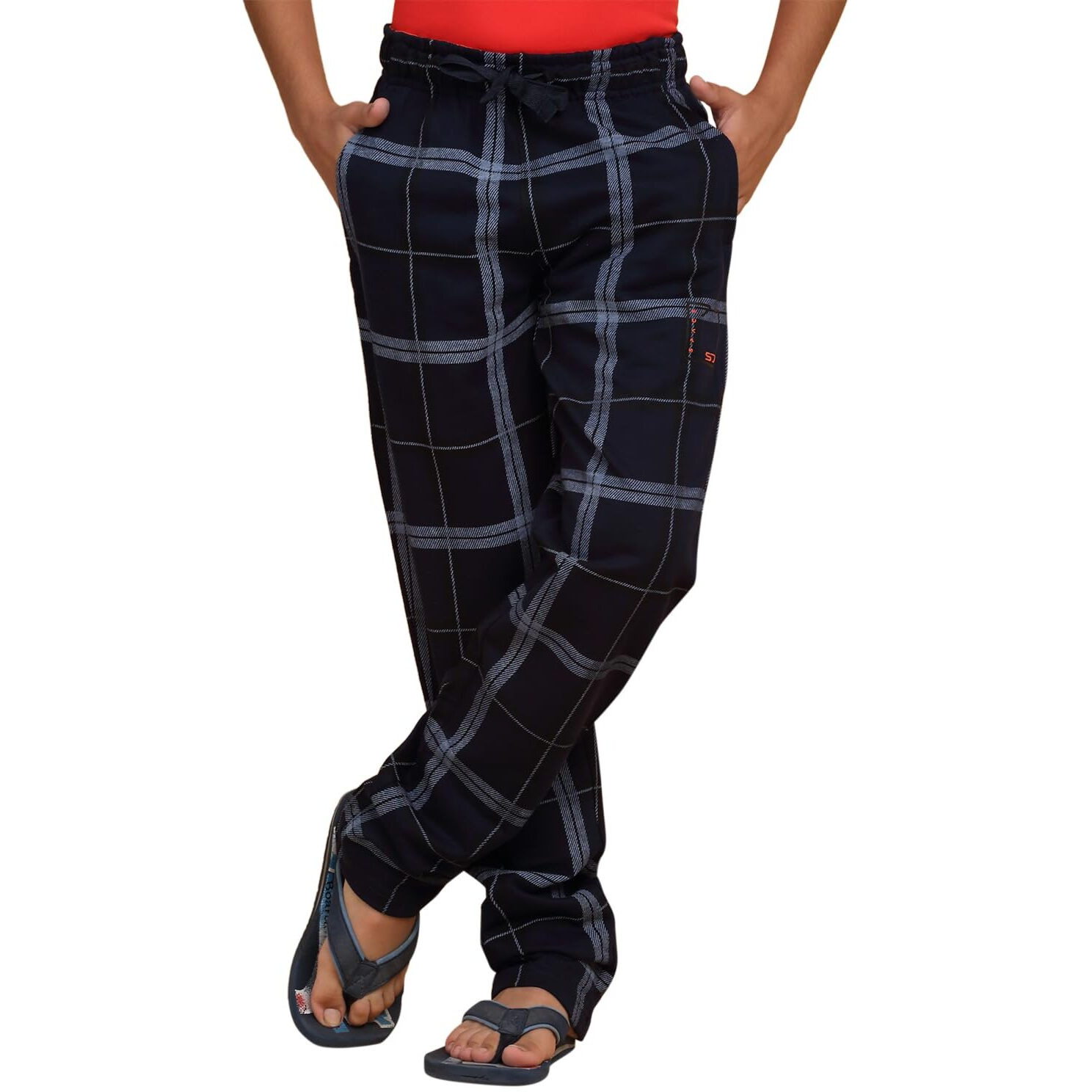 Sweet Dreams Boy's Regular Casual Pants (Bp-5815Gw Navy