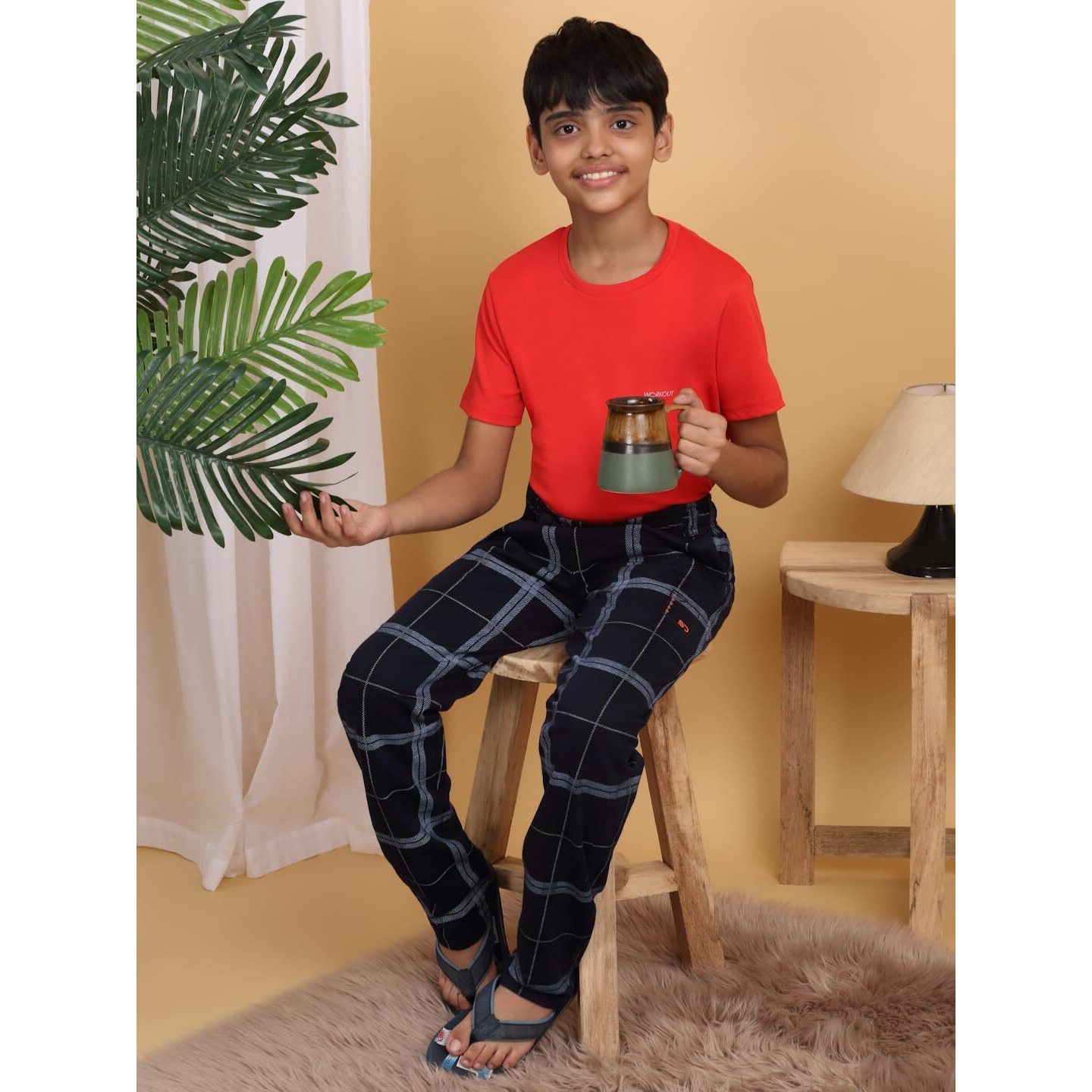 Sweet Dreams Boy's Regular Casual Pants (Bp-5815Gw Navy