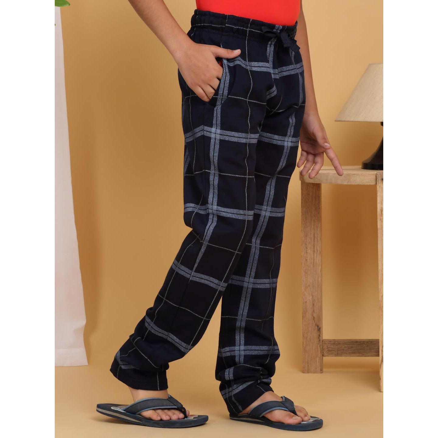 Sweet Dreams Boy's Regular Casual Pants (Bp-5815Gw Navy