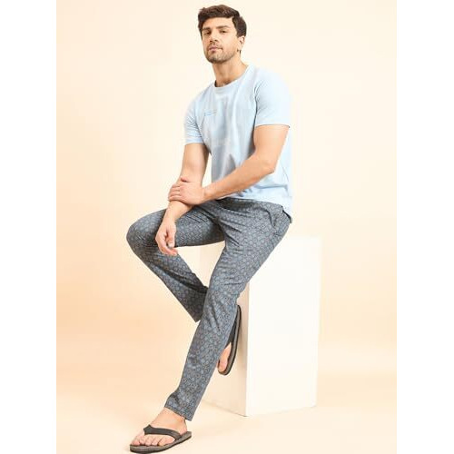 Sweet Dreams Men Printed Pyjama Set