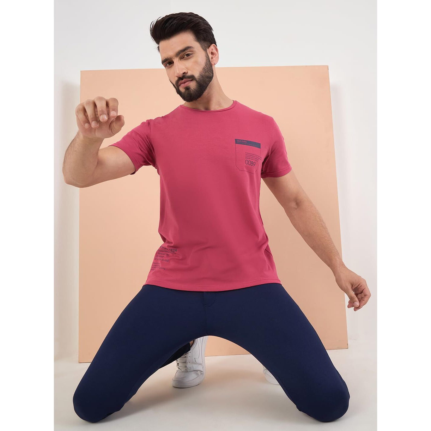 Sweet Dreams Men Solid Pyjama Set