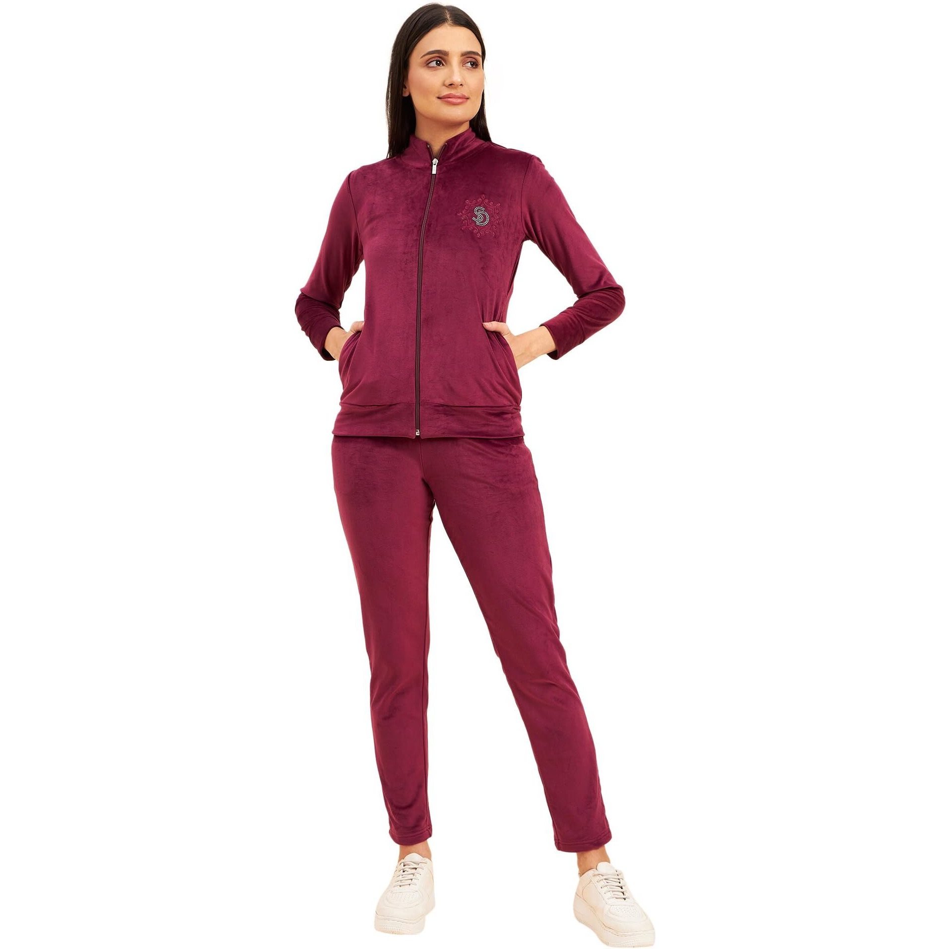Sweet Dreams Women Solid Tracksuit