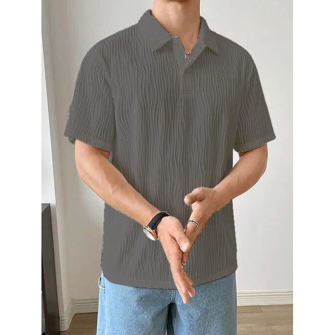 Pivl Men's Summer T-Shirt-Xl-Grey