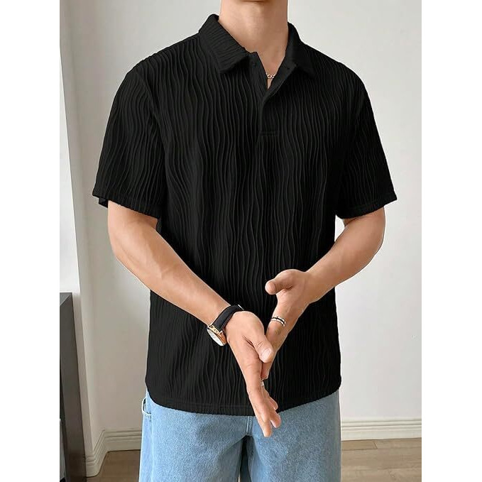 Pivl Men's Summer T-Shirt-2Xl-Black