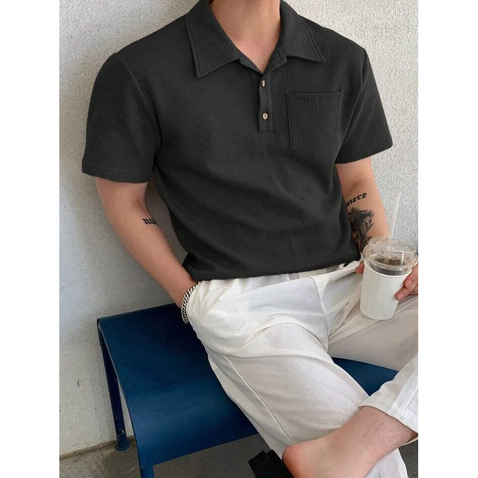 Pivl Men's Summer Half Sleeves T-Shirt-2Xl-Black