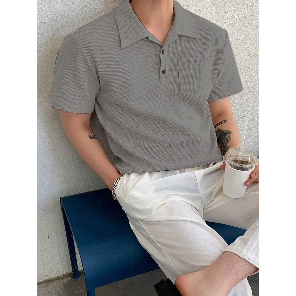 Pivl Men's Summer Half Sleeves T-Shirt-2Xl-Grey