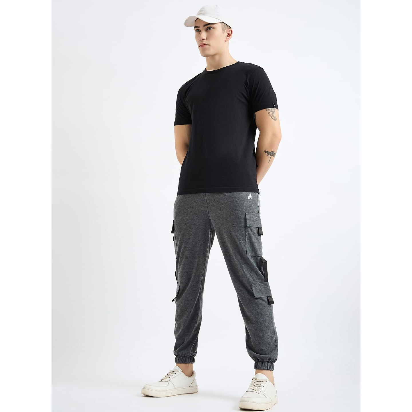 Pivl Cargo Style Solid Stylish Trackpant For Men's_Anthra-Xl|| Summer Wear