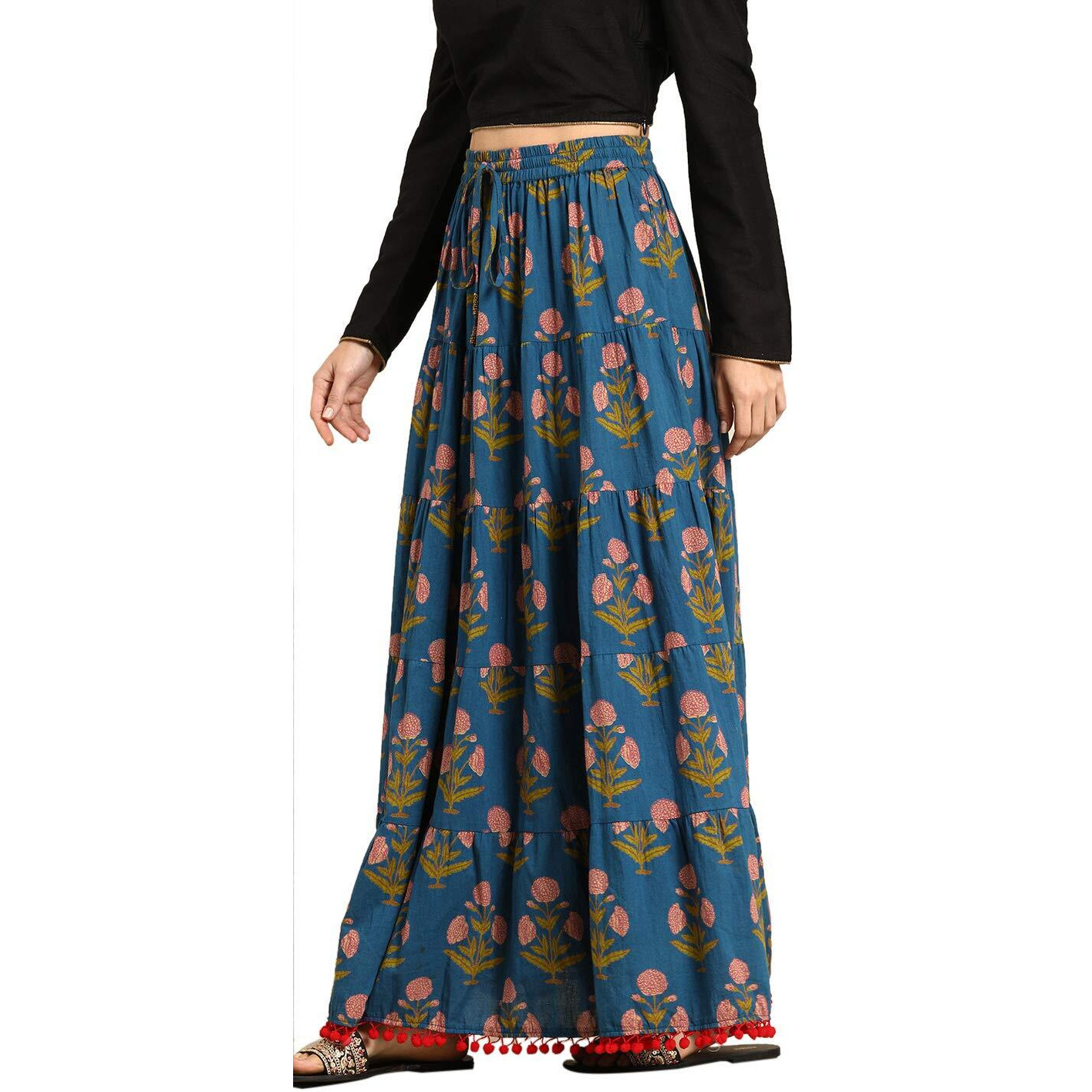 Varanga Cotton Full Skirt