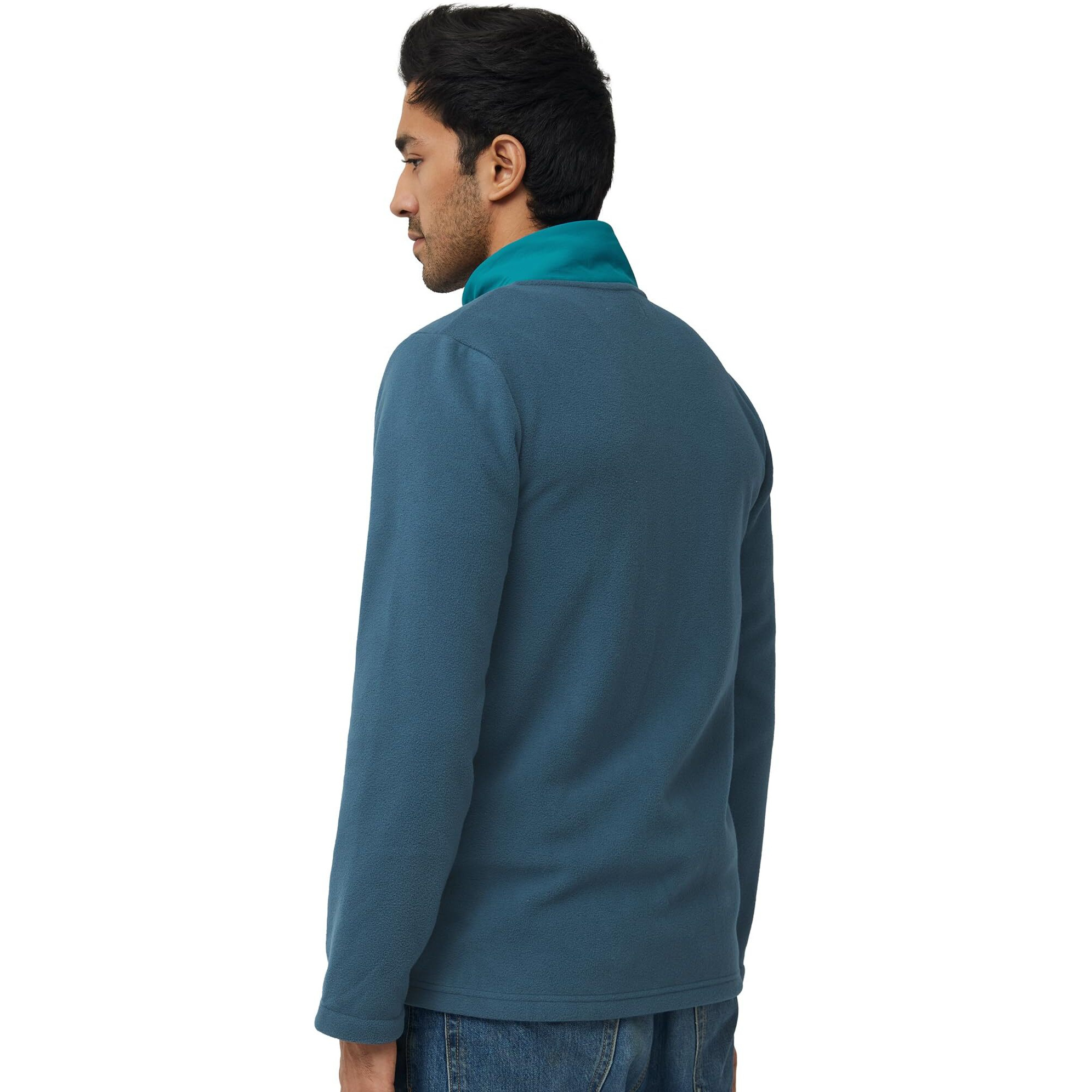 Xyxx Men Cotton Rich Jackets, Regular Fit, Solid, Pack Of 1, Mb12Jk01S, Sea Blue, S