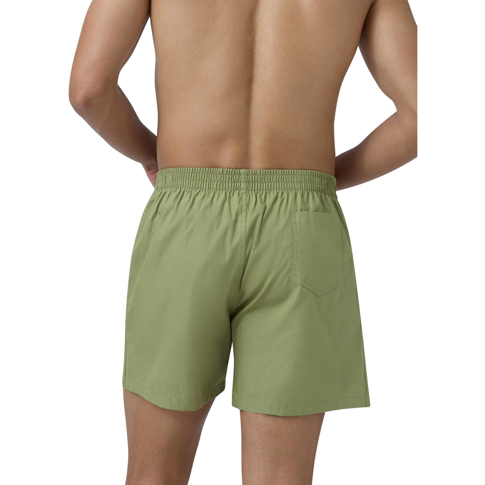 Xyxx Men Combed Cotton Innerboxers, Regular Fit, Printed, Pack Of 2, Xybox2Pckn370L, Surfboard Blue + Olive Green, L