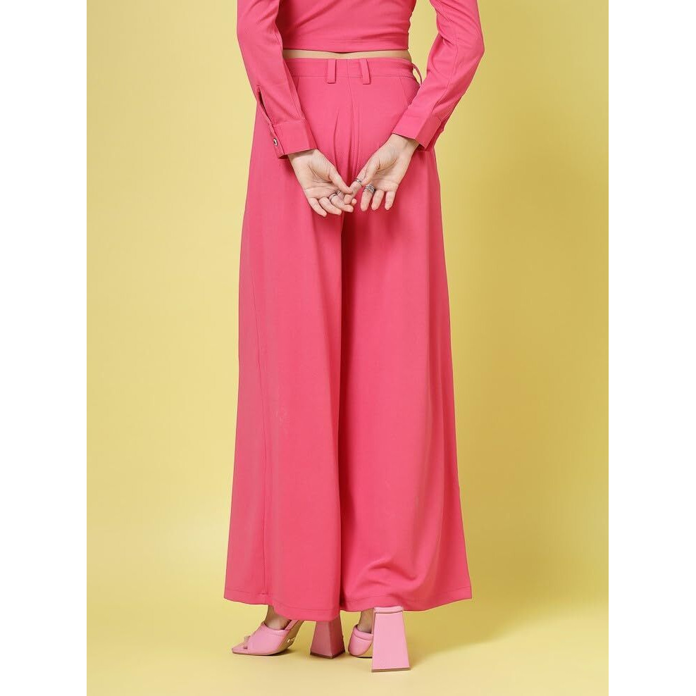 Women's Val Wide Leg Women Trouser | Pants For Womans | Korean Pant For Woman | Formal Pant For Woman | Flared, Baggy, And Loose For Girls