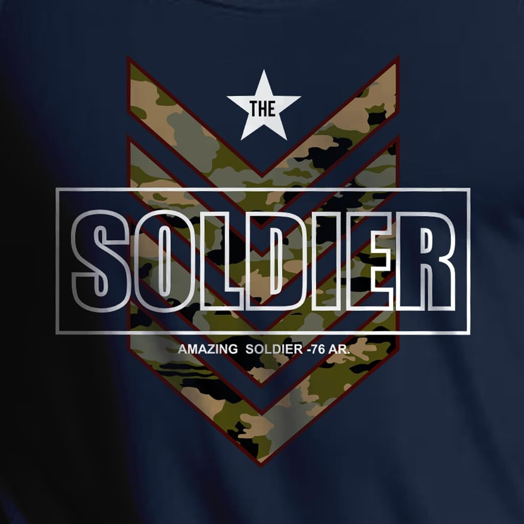 Peppyzone Army Printed 100% Cotton Tank Top Vest For Men (2Xl, Navy Blue3)