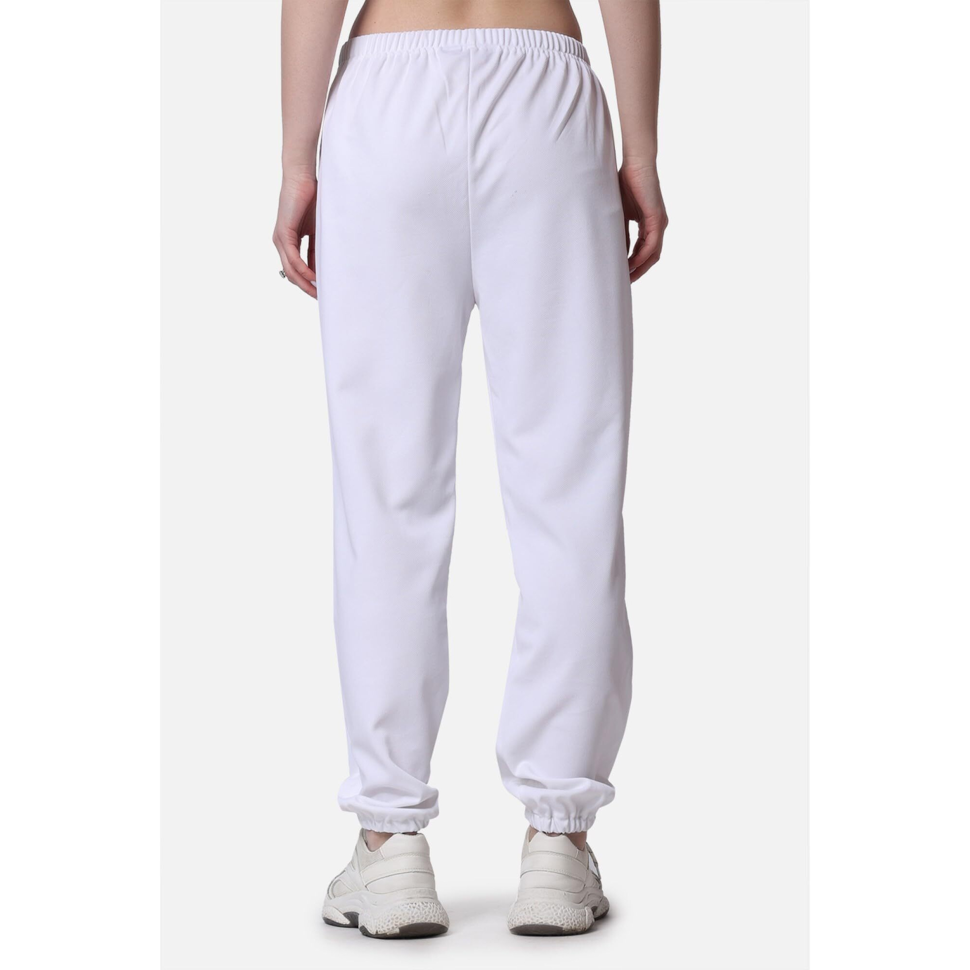Popwings Women's Relaxed Pants (Dopt08025_White