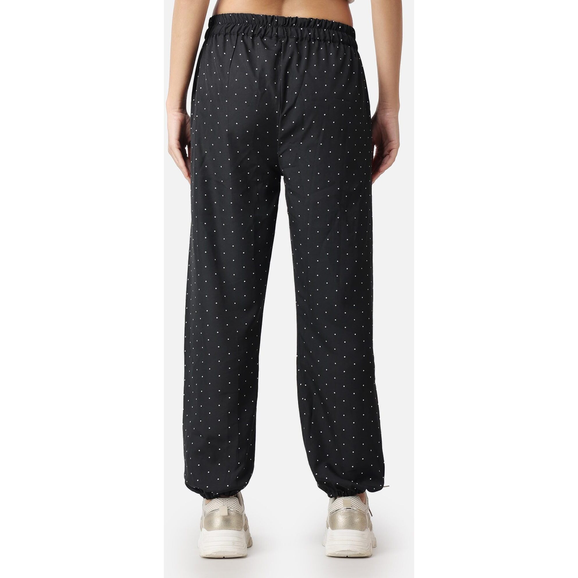 Popwings Casual Printed Joggers For Summer || Latest Stylish Women Joggers For Summer || Loose-Fit Pull On Joggers For Women || Women Joggers Pants For Summer