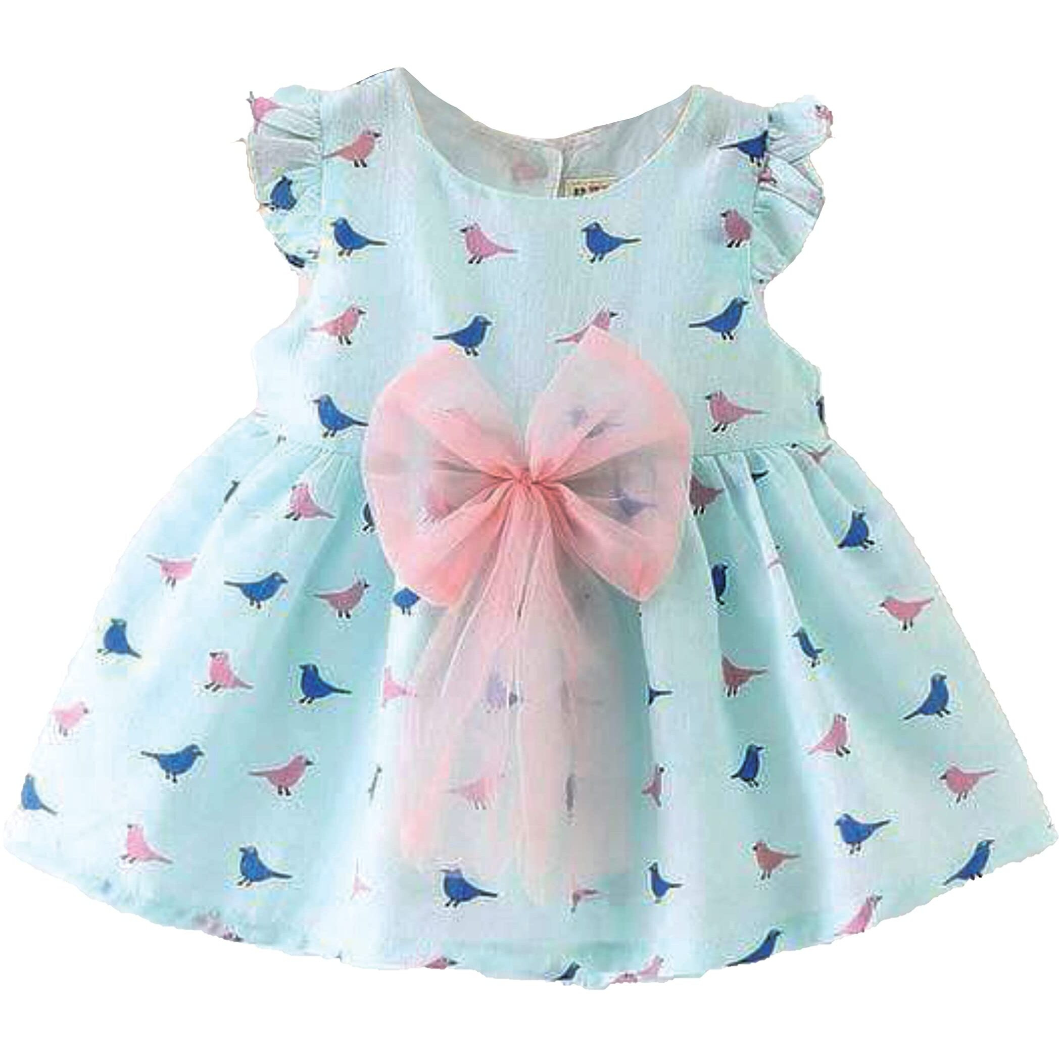 Pujia Mills Baby Outfits Girls Toddler Princess Polka Dot Print Skirt Dress (Bgd 44-3-4) White