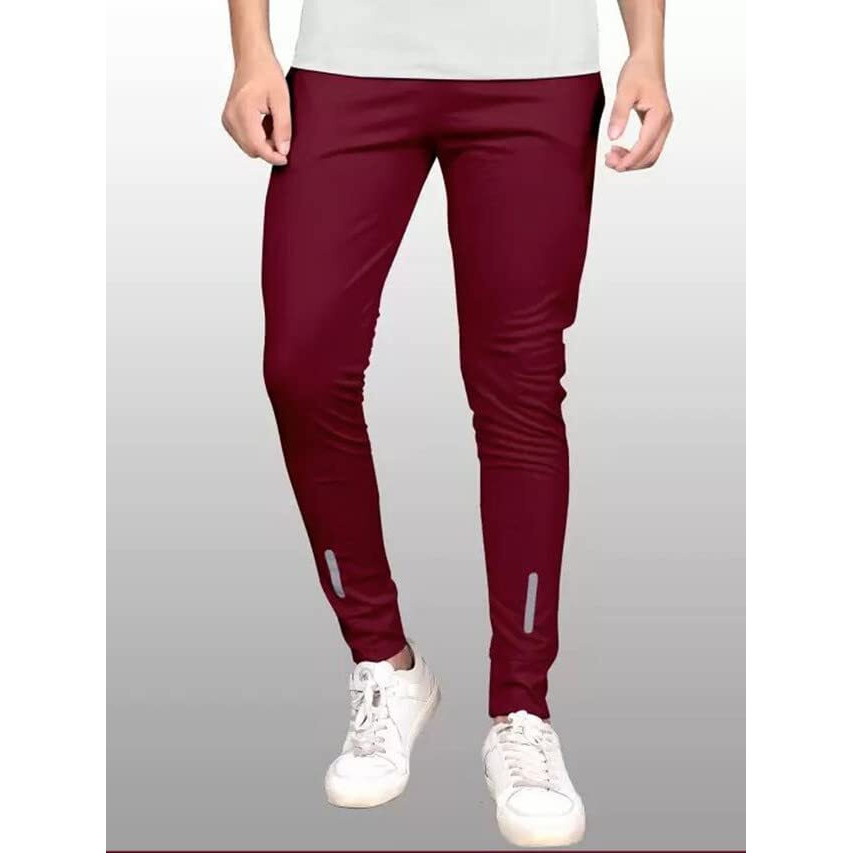 Selvia Men's Regular Track Pants (446Tk112N-S_446Tk116N-S_446Tk117N-S Maroon & Mahendi Green